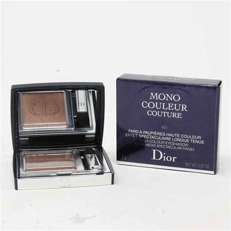 dior eyeshadow 481 poncho|Dior monocolor eyeshadow.